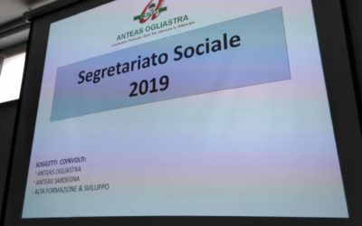 Anteas Ogliastra e Anteas Sardegna. Segretariato Sociale