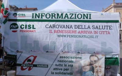 Anche Anteas alla Carovana della salute Fnp – tappa sarda